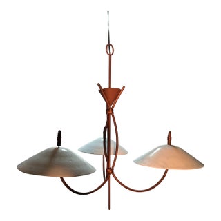90’s Robert Sonneman/ George Kovacs Pendant Fixture For Sale
