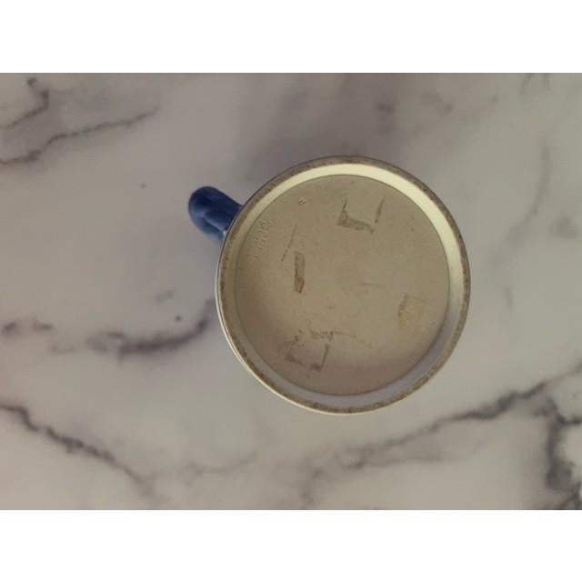 1930s Wedgwood Jasperware Blue and White NeoClassical Pitcher, England For Sale In New York - Image 6 of 6