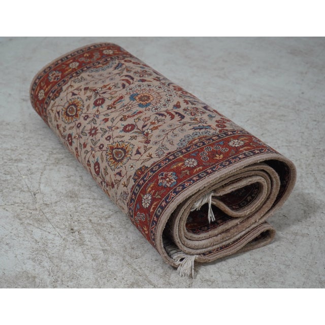 1950s Bloomingdales Vintage 3 X 11 Oriental Runner Rug For Sale - Image 10 of 11