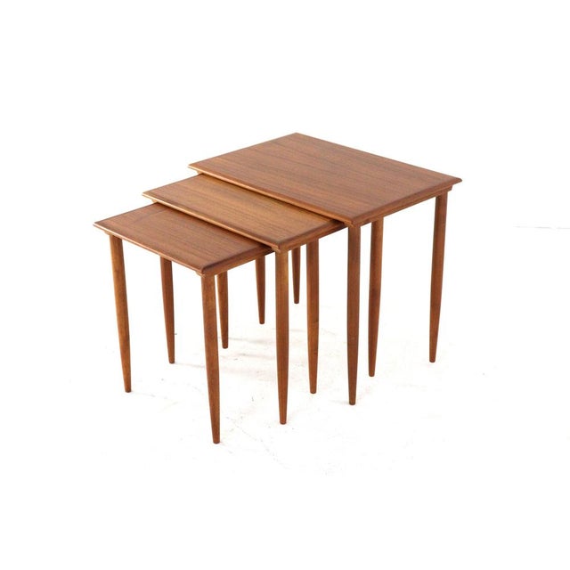 Fangel Nesting Tables, Set of 3 For Sale - Image 9 of 16