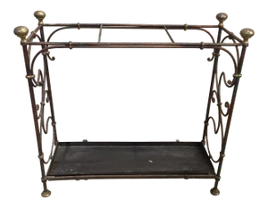 Painted Iron Umbrella Stand