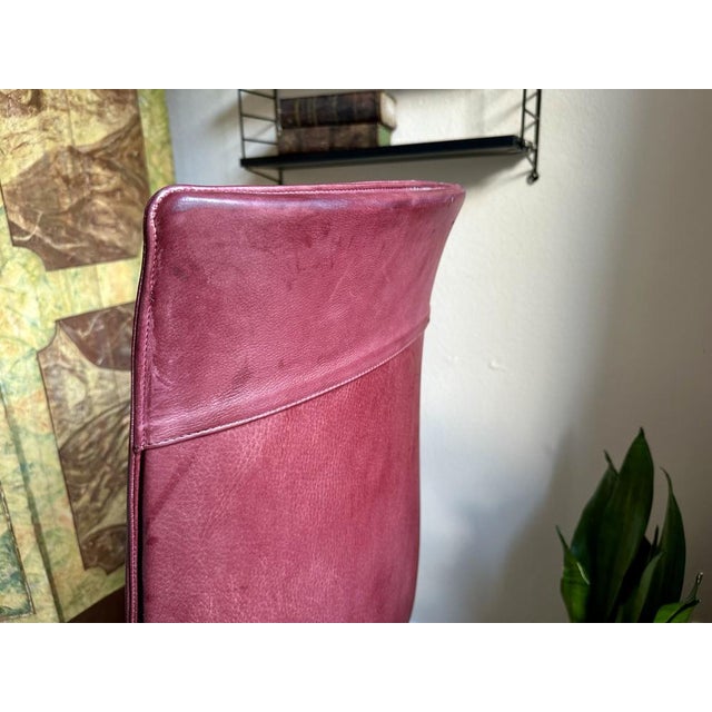 Mid-Century Red Tulip Armchair by Preben Fabricius & Jørgen Kastholm for Kill International, 1980s For Sale - Image 10 of 18