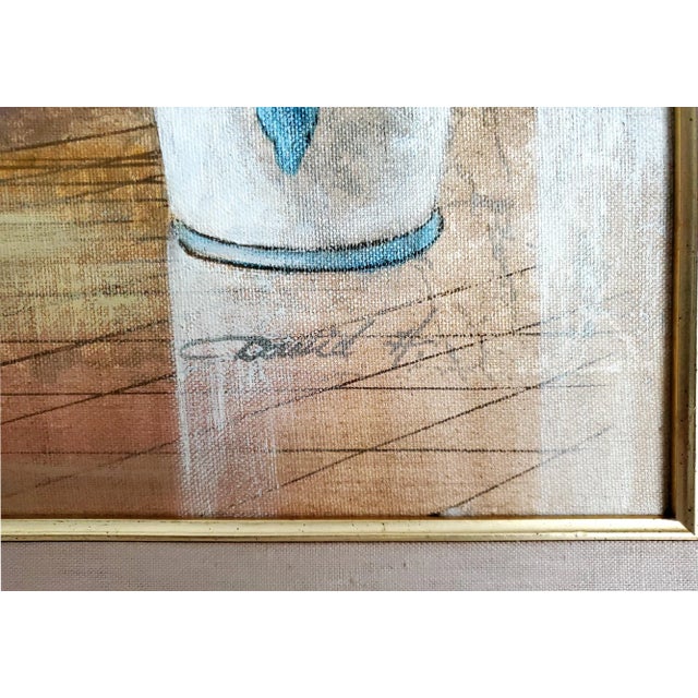 Painting Trompe l'Oeil Roman Scene - Large For Sale - Image 10 of 15