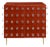 Italian Orange Pantry Cabinet Glass For Sale
