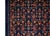 Navy Blue Early 20th Century Persian Senneh Rug For Sale - Image 8 of 12