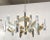 Mid-Century Modern 1970s Large Gaetano Sciolari "Chevron" Chandelier For Sale - Image 3 of 11