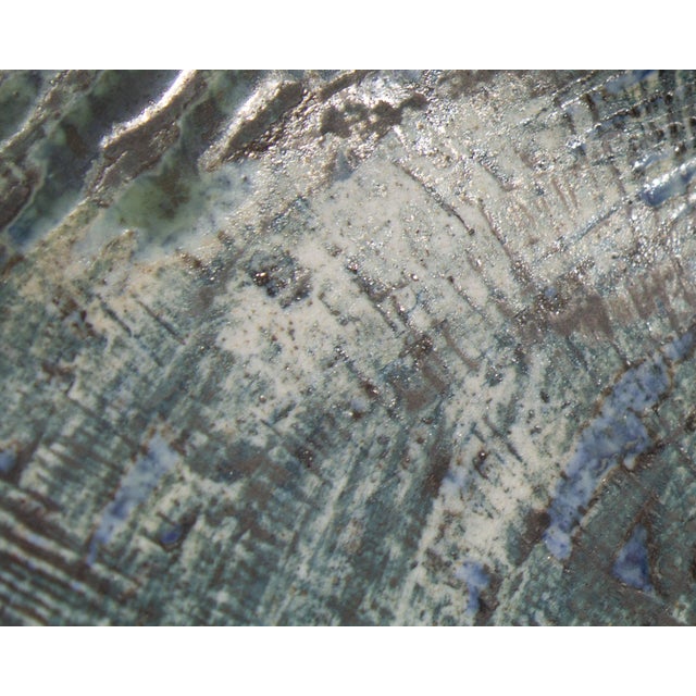 Gabriella Verbovsky Signed 1989 Studio Pottery Vase For Sale - Image 4 of 7