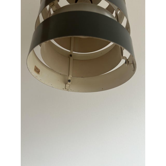 Eiffel Pendant Lamp by Jo Hammerborg for Fog & Mørup, 1960s For Sale - Image 11 of 12