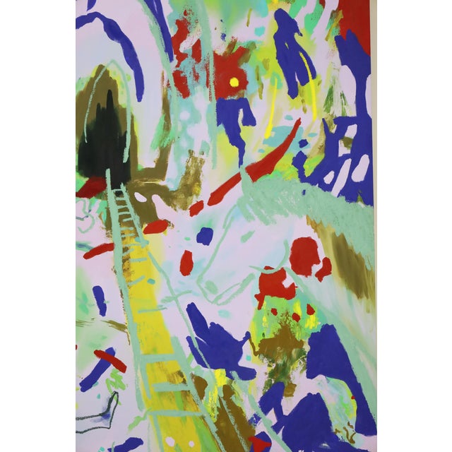 Contemporary Large Painting by Joshua Nathanson (b.1976), "The Cowboy" DTD 2018 For Sale - Image 3 of 10