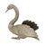 Silver Late 20th Century Italian Goose Statue For Sale - Image 8 of 17