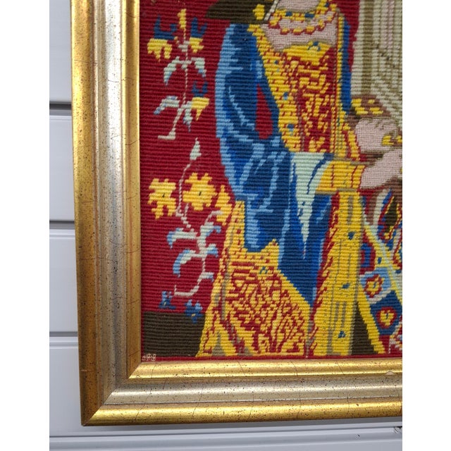 Rosemary Pipkin Jackson (American 20th Century), Excerpt From Unicorn Tapestry #3, 16th Century, Needlework, Framed For Sale In Washington DC - Image 6 of 11