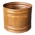 Vintage Copper Cachepot Planter Plant Pot For Sale