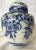 Blue Vintage Petite Blue and White Cherry Blossom Ginger Jar/ Double Steaming Jar For Sale - Image 8 of 17