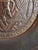 1950s Oversized 13.5" Tzel Tzion Tel Aviv Brass Plate - Herzl Inscription - Heavy 775g Mid-Century Israeliana Masterpiece For Sale - Image 5 of 12