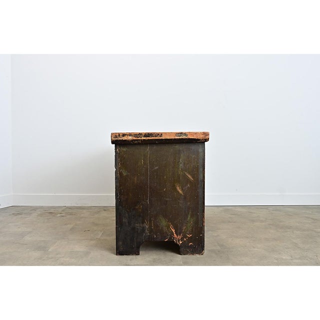 Swedish 18th Century Painted Coffer-Trunk For Sale - Image 12 of 18