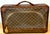 Metal Vintage Louis Vuitton Canvas & Leather Monogram Diminutive Suitcase, Circa 1970s For Sale - Image 7 of 18