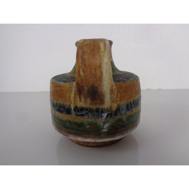Ceramic G/135 Vase by Fridegart Glatzle for Karlsruher Majolika, Germany, 1970s For Sale - Image 6 of 16