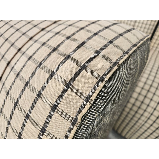 Beige Modular Sofa in Checked Fabric, 1970, Set of 4 For Sale - Image 8 of 18