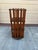 Early 20th Century Antique Arts & Crafts Mission Oak Spinning Revolving Bookcase For Sale - Image 5 of 12