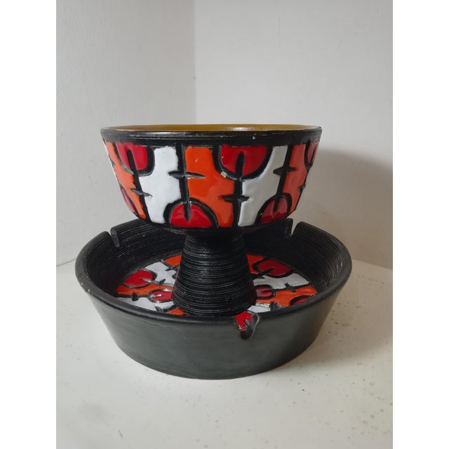 Ceramic Set from Bitossi, Italy, 1960s, Set of 2 For Sale - Image 13 of 13
