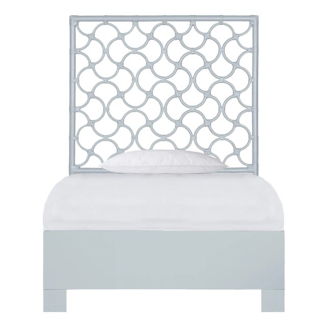 Mar Standard Bed Twin Extra Long, Light Blue For Sale