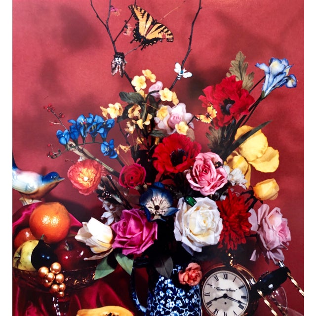 Audrey Flack, Pop Art Vintage Color Photograph Dye Transfer Print "Time to Save" Audrey Flack, 1984 For Sale In Miami - Image 6 of 11