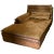 Suede Leather Daybed Signed by Rossi Di Albizzate For Sale