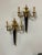 1970s Pair of Louis XVI French Style Wall Sconces, Maison Bagues, Hollywood Regency For Sale - Image 5 of 12