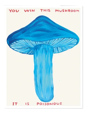 David Shrigley, You Win This Mushroom, 2020