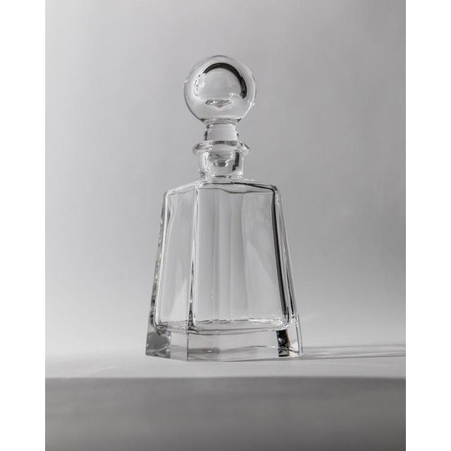 Vintage Clear Murano Glass Decanter, 1990s For Sale - Image 11 of 12