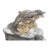 Pair of Weathered French Cement Dolphin Fountain Spouts, Circa 1970s For Sale