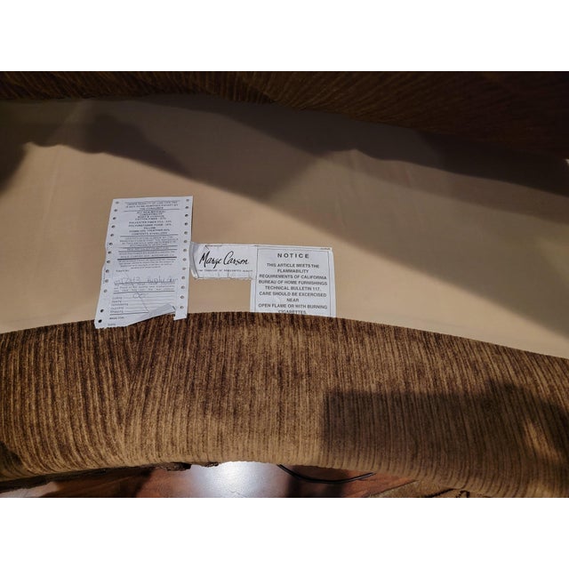 Marge Carson Maritza 2pc Sofa With Decorative Trim For Sale In Houston - Image 6 of 6