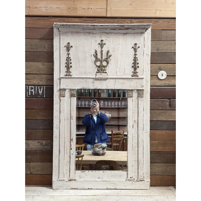 Late 19th Century Trumeau For Sale - Image 11 of 12