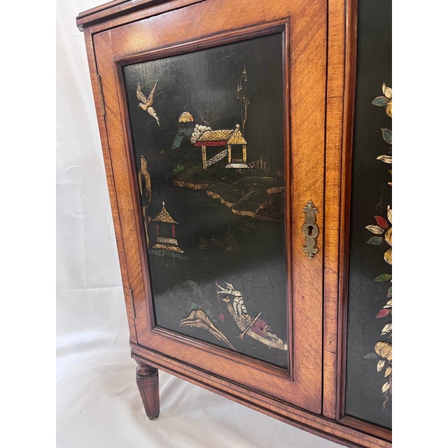 Antique 19th Century European Chinoiserie Server Cabinet With Phillips Auction Provenance For Sale - Image 10 of 18