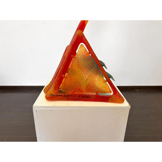 Plastic Olo Table Lamp by Gaetano Pesce for Galleria Modernariato, 2000s For Sale - Image 7 of 8