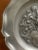 French Country Mid-Century European Pewter Heraldic Wall Plate With Ship Crest For Sale - Image 3 of 12