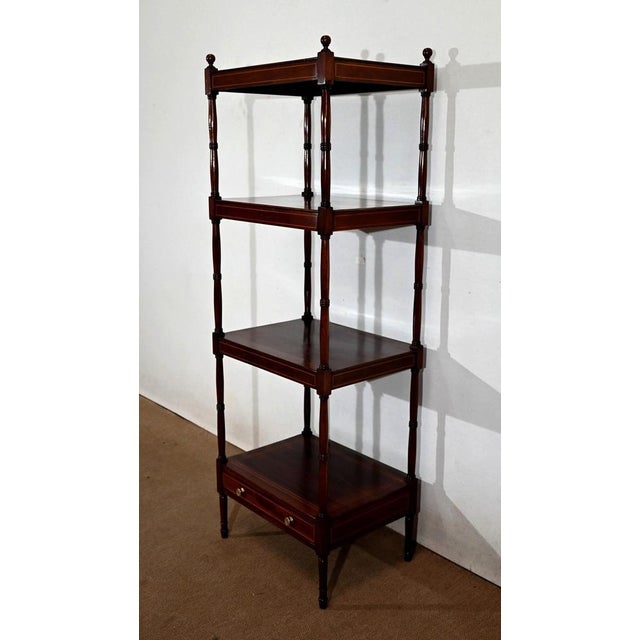 Late 19th Century Solid Mahogany Shelf, England For Sale - Image 4 of 18