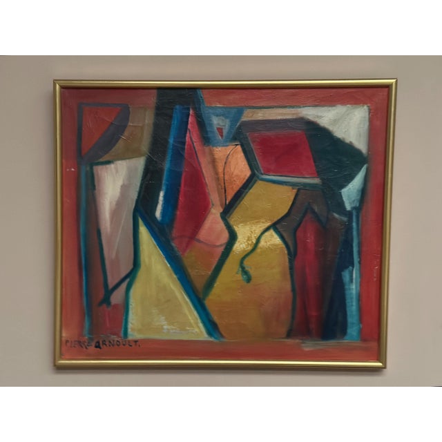 Jeanette in Love, 1954, Oil Painting on Canvas, Framed For Sale - Image 9 of 18