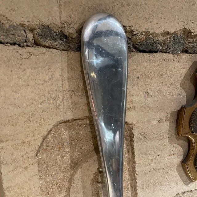 Curtis Jere 1970s Curtis C Jere Giant Fork & Spoon Pop Art Wall Sculptures - a Pair For Sale - Image 4 of 12