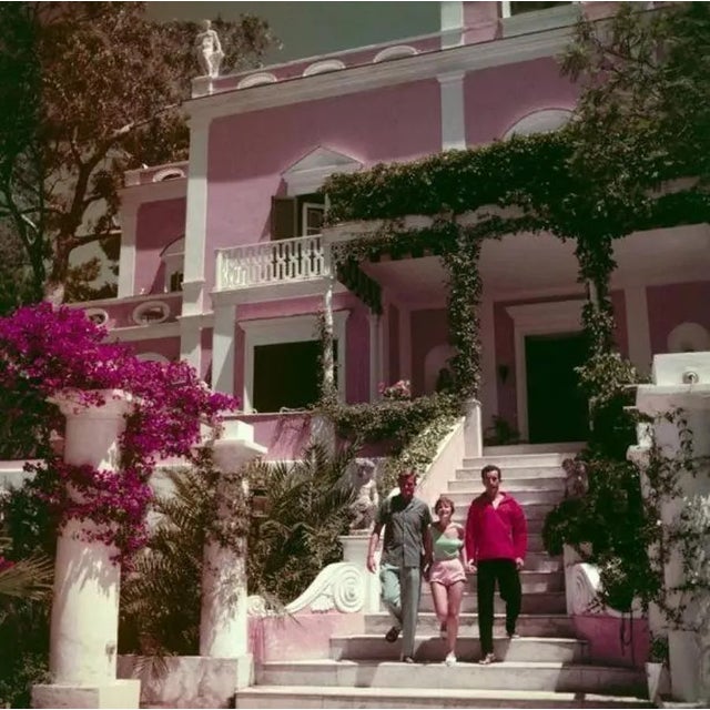 Slim Aarons, In Capri, Estate Stamped Photographic Print, 1958 / 2020s For Sale