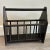 Vintage 1900s Dark Brown Wood Magazine Rack For Sale - Image 11 of 11