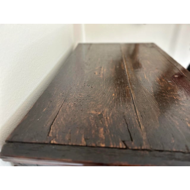 English Queen Anne Chest on Stand 18th Century Burl Walnut For Sale In Los Angeles - Image 6 of 8