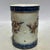 Ceramic Vintage Relief Carved Ceramic Brush Pot With Bird and Floral Motifs For Sale - Image 7 of 8