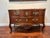 Bowfront Walnut Chest of Drawers For Sale - Image 4 of 5