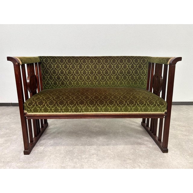 Very Vienna Secession Seating Group, 1890s, Set of 8 For Sale - Image 5 of 18