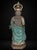 Wood Antique Peruvian Polychromed Wood Sculpture, 1750 For Sale - Image 7 of 12