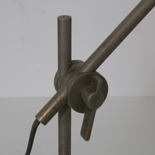 Metal Vintage Dutch Desk Lamp by H. Busquet for Hala, 1950s For Sale - Image 7 of 10