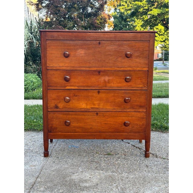 American Antique Cabinetmaker Chest of Drawers For Sale - Image 14 of 14