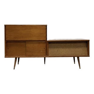 Vintage Mid Century Modern Bar Cabinet | Credenza Console | Liquor Cabinet, C. 1960’s For Sale