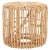 Contemporary Jabez Round Accent Table - Natural For Sale - Image 3 of 8